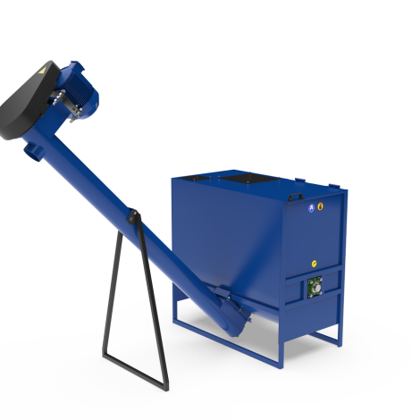Кормозмішувач горизонтальний ВИХОР-1000 380V